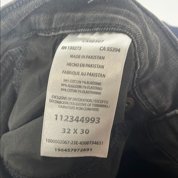 Wrangler Relaxed Boot Cut Black Jeans - Size 32 X 30 - Picture 9 of 10